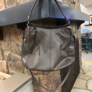 REALER Chic brown Leather Shoulder Bag like NEW! Clean!